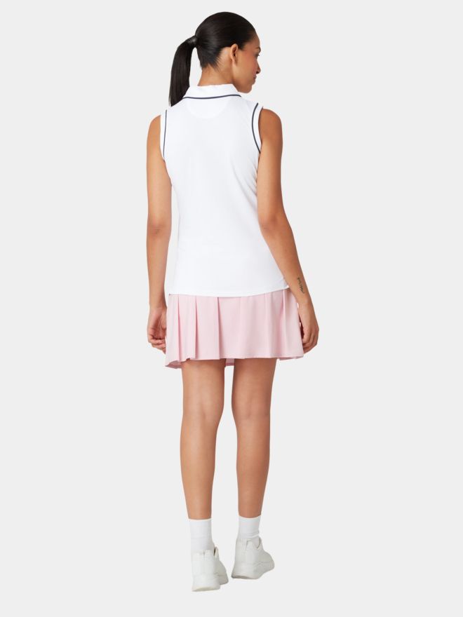 Penguin SLEEVELESS VERONICA ohne Arm Polo weiß