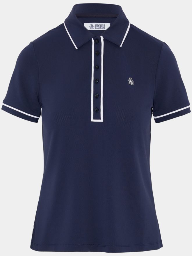 Penguin PERFORMANCE VERONICA Halbarm Polo navy