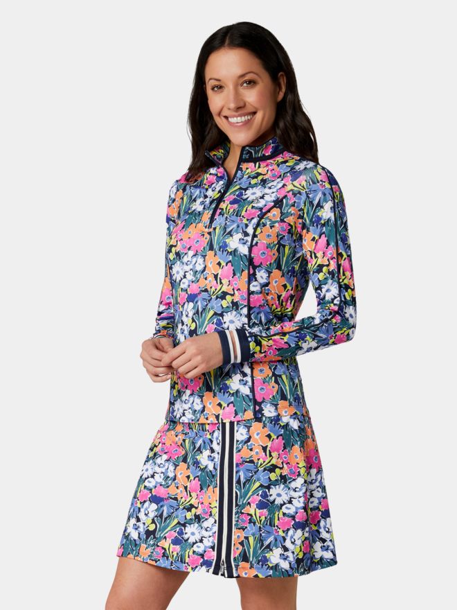 Penguin SKETCH FLORAL SUN PR Stretch M360layer navy