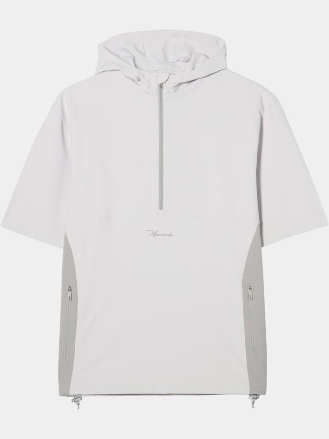 Macade Golf Storm Off-White Wind Shirt Halbarm Windshirt offwhite
