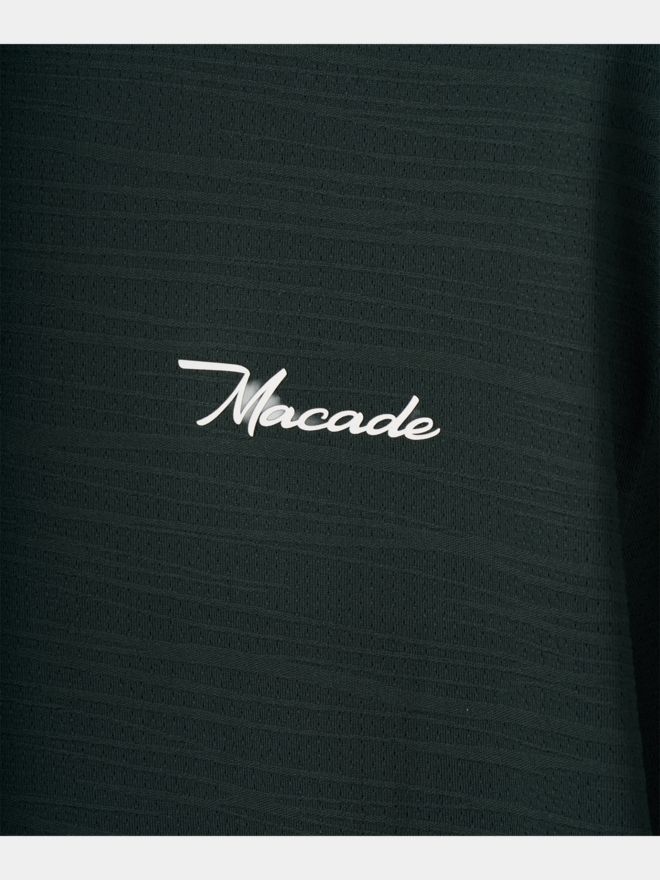Macade Golf Flight Dark Green Shirt Halbarm Polo dunkelgrün