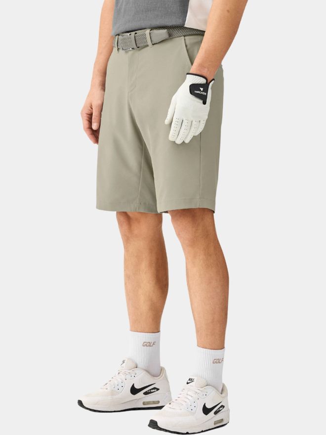 Macade Golf Jade Green Four-Way Stretch Shorts Bermuda Hose grün