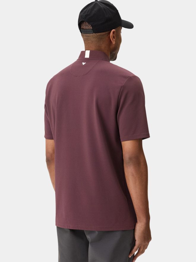 Macade Golf Heath Mauve Bomber Shirt Polo s polovičním rukávem fialová