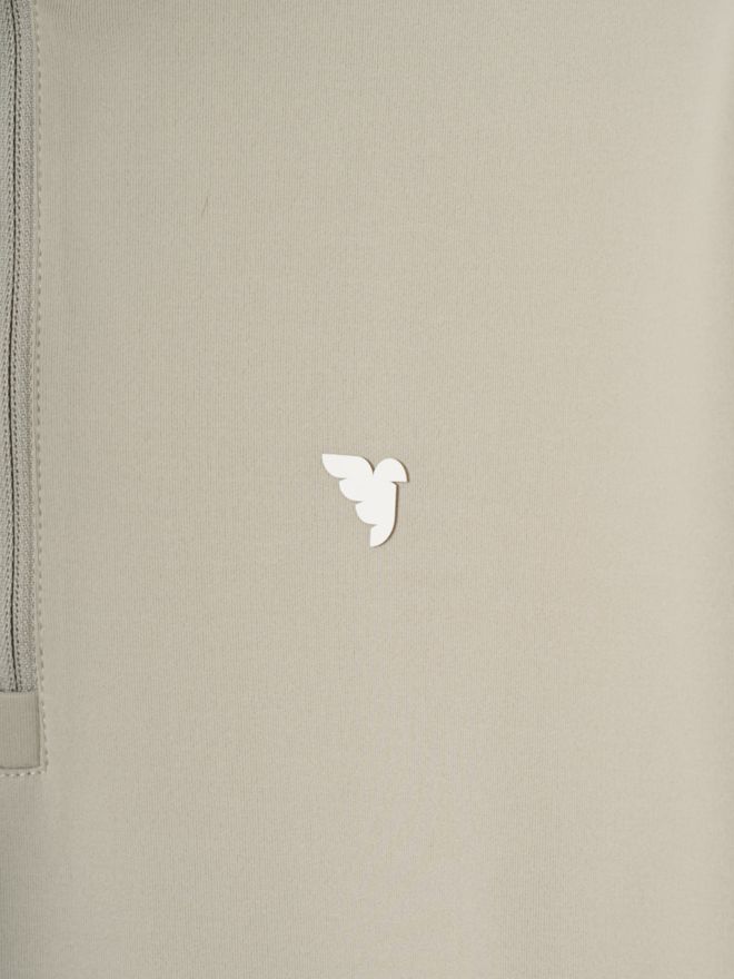 Macade Golf Jade Green Therma Quarter Zip Stretch Midlayer grün