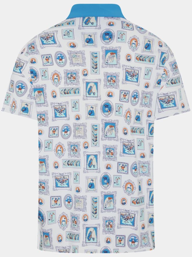 Penguin WALL OF FAME POLO Halbarm Polo weiß