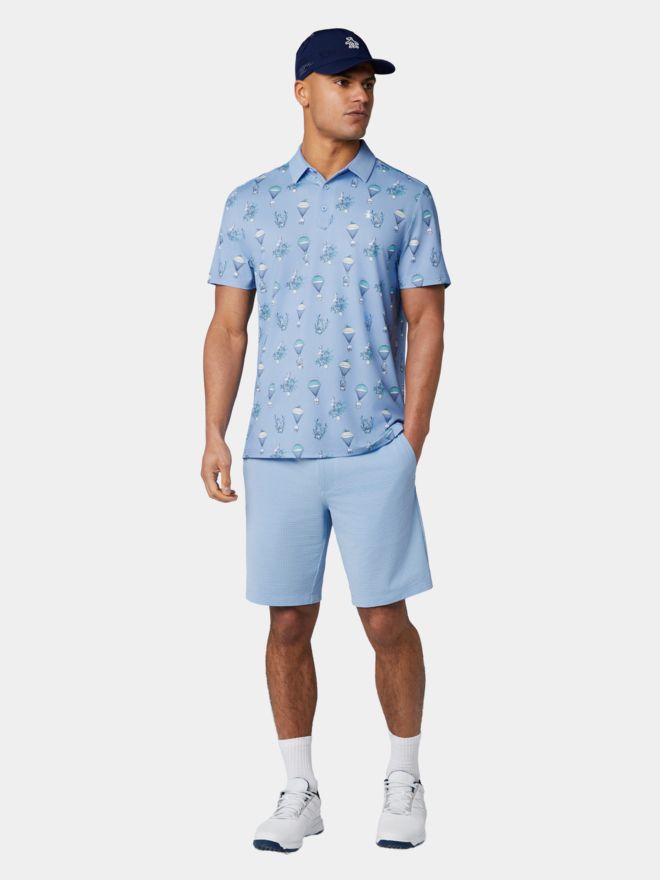 Penguin BOTANICAL DRINK POLO Halbarm Polo lila