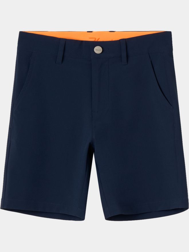Macade Golf Junior Navy Four-Way Stretch Shorts navy