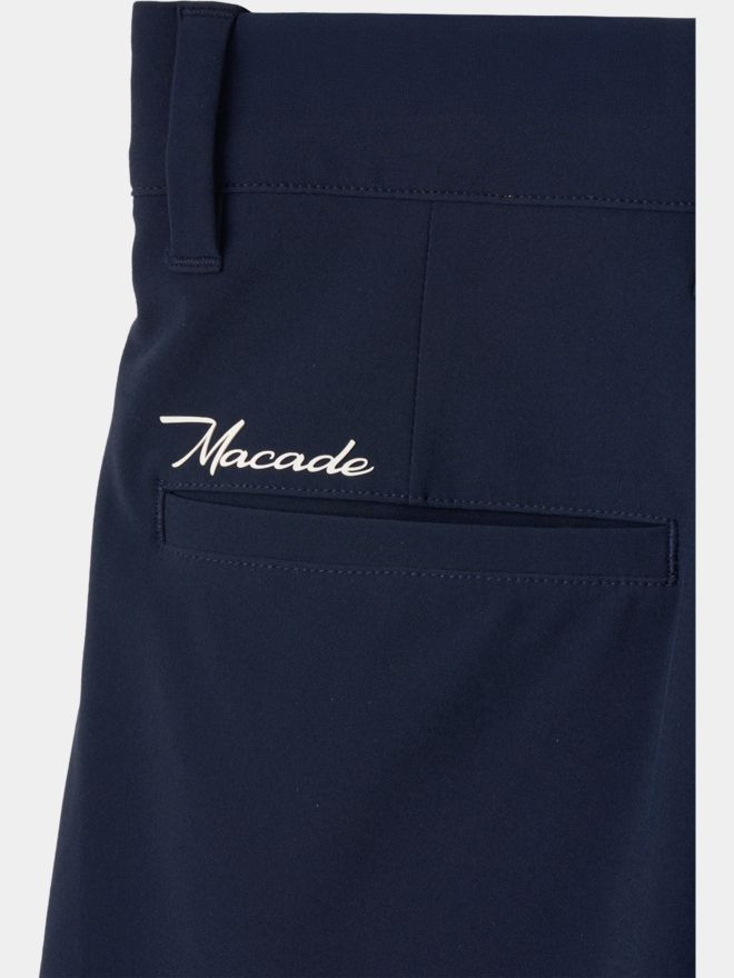 Macade Golf Junior Navy Four-Way Stretch Shorts navy