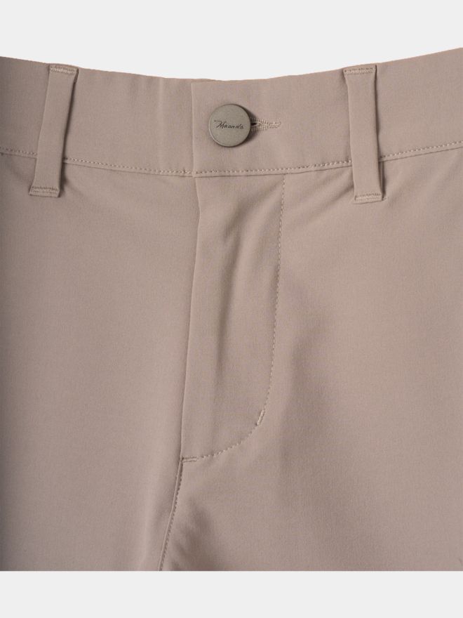 Macade Golf Junior Ash Brown Four-Way Stretch Shorts braun