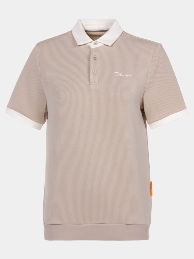 Macade Golf Junior Tan AR Tech Polo Halbarm Polo beige