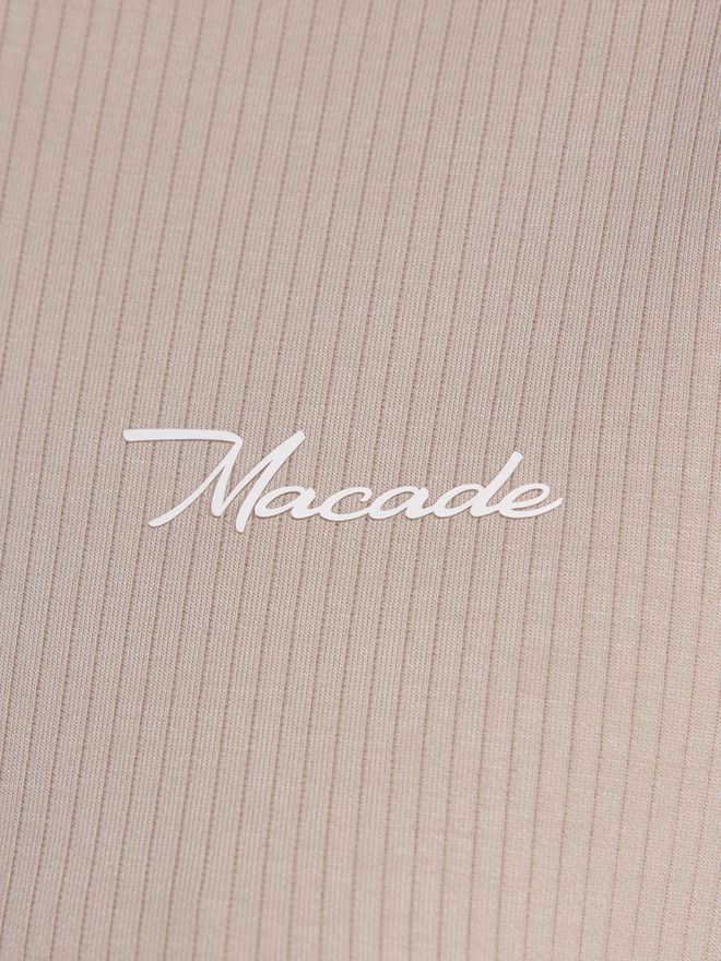 Macade Golf Junior Tan AR Tech Polo Halbarm Polo beige