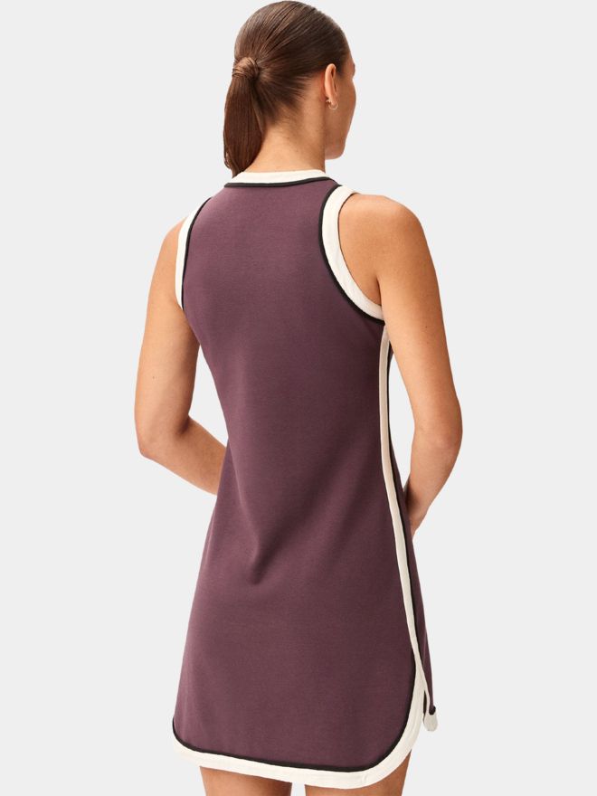 Macade Golf Ava Mauve TX Flow Dress Ohne Arm Kleid lila