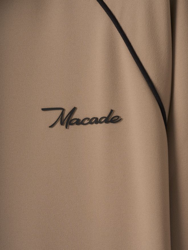 Macade Golf Ash Brown Shell Jacket Stretch Jacke braun