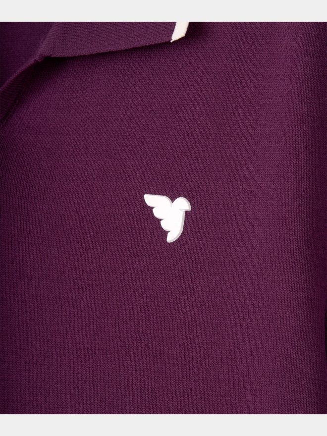 Macade Golf Vera Mauve Cropped Polo Half sleeve polo purple