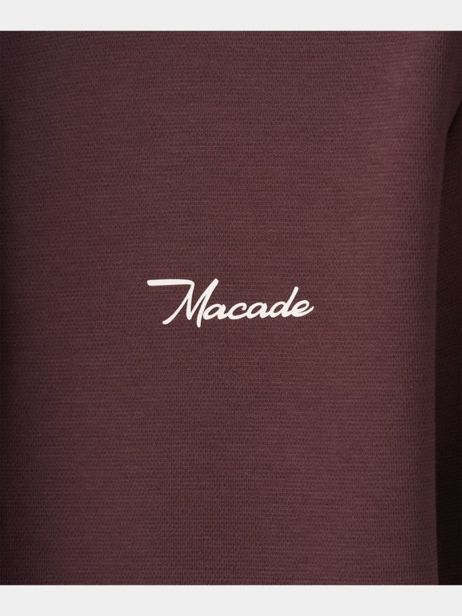 Macade Golf Aura Mauve TX Relaxed Shirt Half Sleeve Polo purple