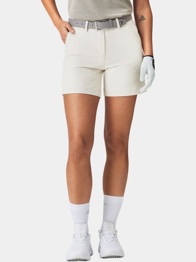 Macade Golf Ivory Flex Shorts Bermuda Hose ecru