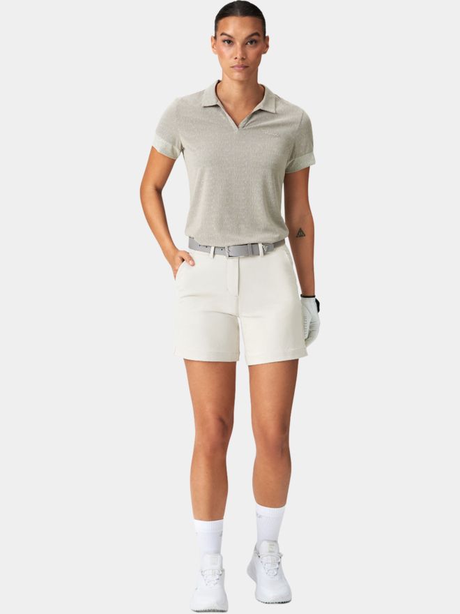 Macade Golf Ivory Flex Shorts Bermuda Hose ecru
