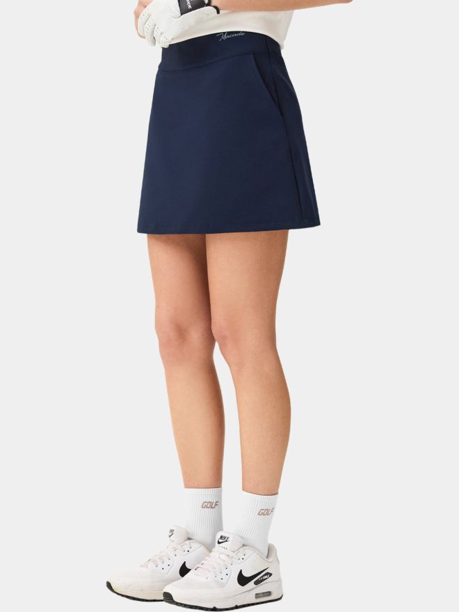 Macade Golf Dark Blue TX Air Skirt kurz Skort dunkelblau