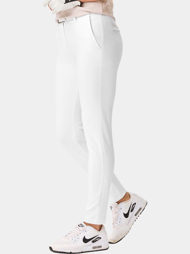 Macade Golf Pearl White Performance Trouser lang Hose weiß