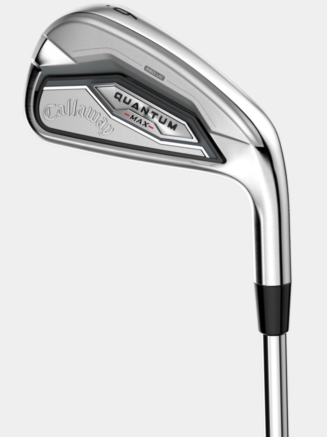 Callaway Quantum MAX Eisen mit Stahlschäften Stahl, Regular