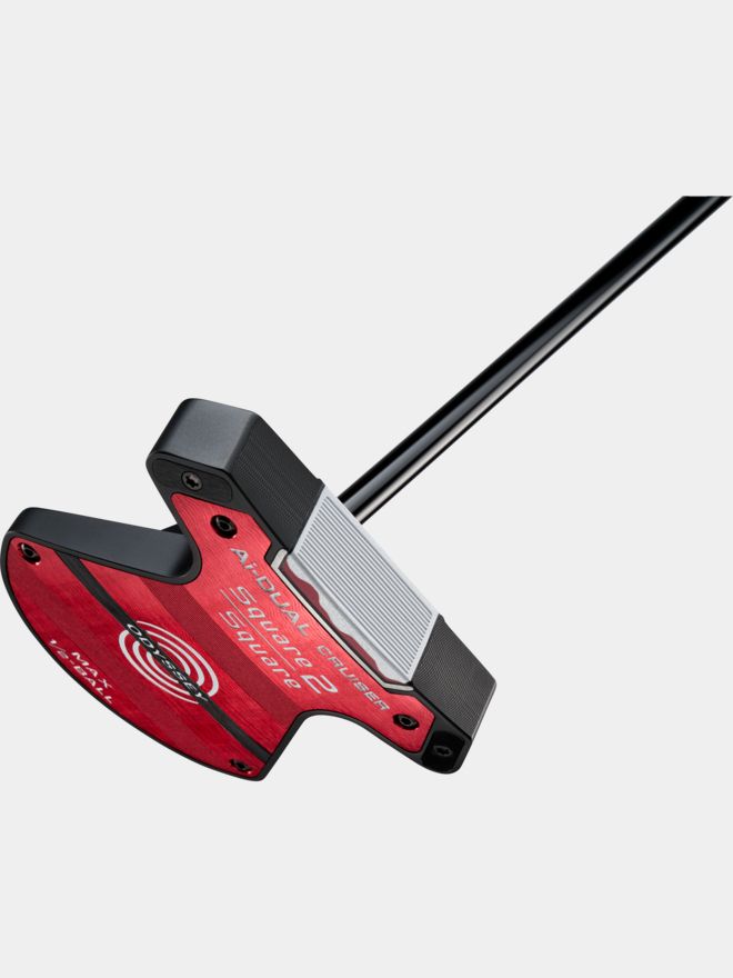 Odyssey Ai-DUAL Square 2 Square Max 1/2-Ball Cruiser Putter Stahl