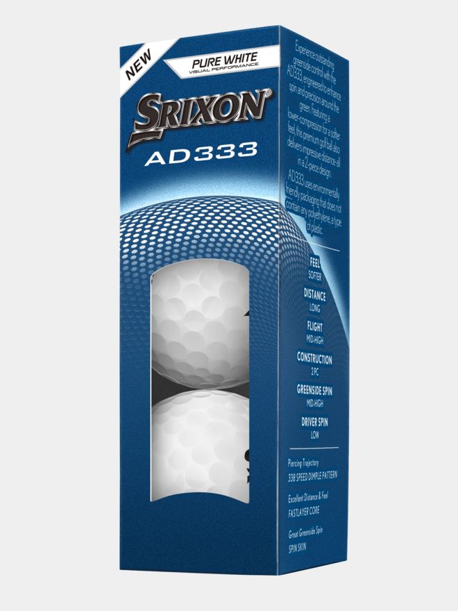 Srixon AD333 Golfbälle weiß
