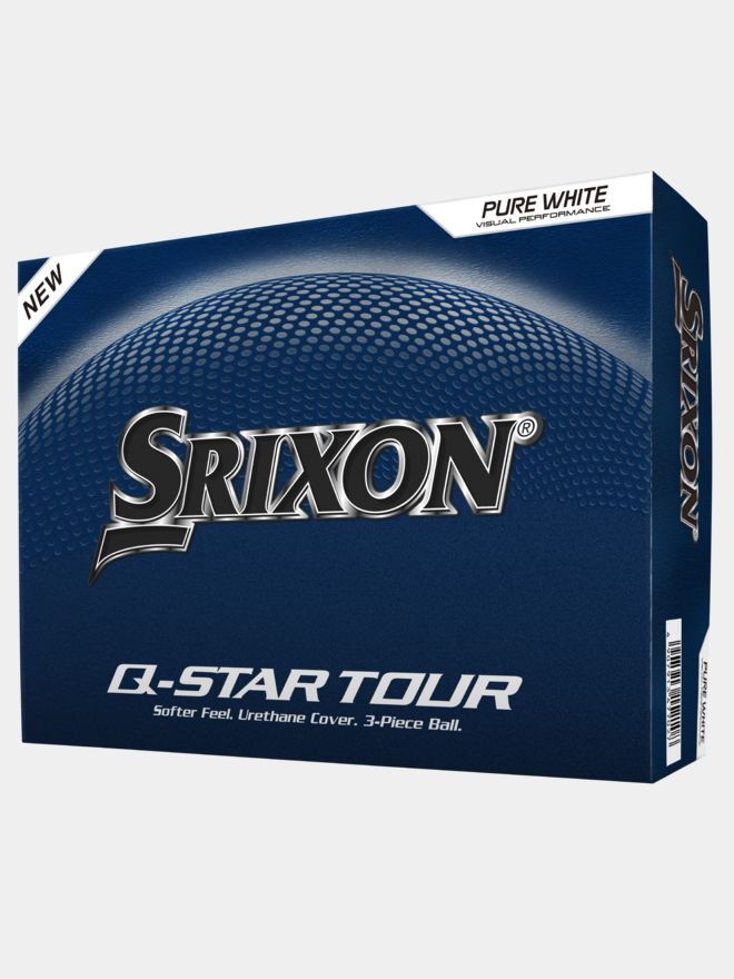 Srixon Q-Star Tour Golfbälle weiß