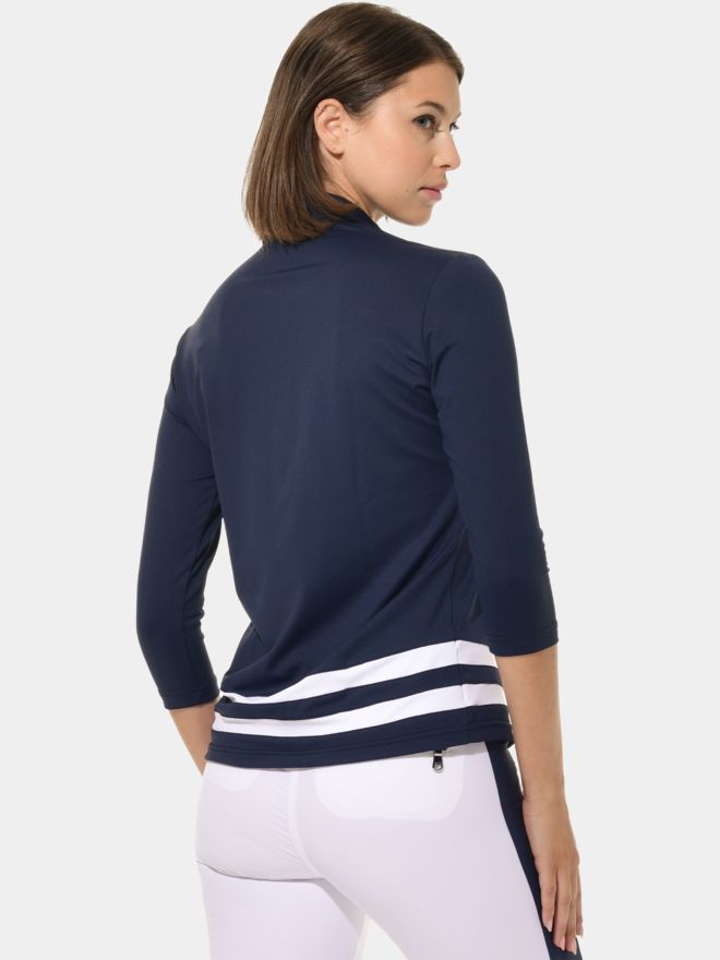 MDC 3/4 Arm Polo navy