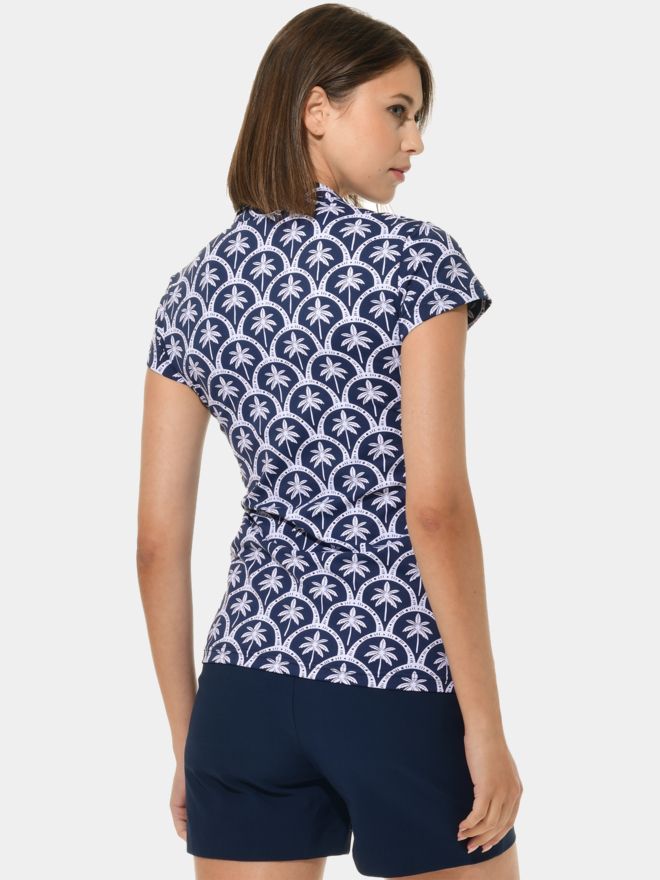 MDC Halbarm Polo navy