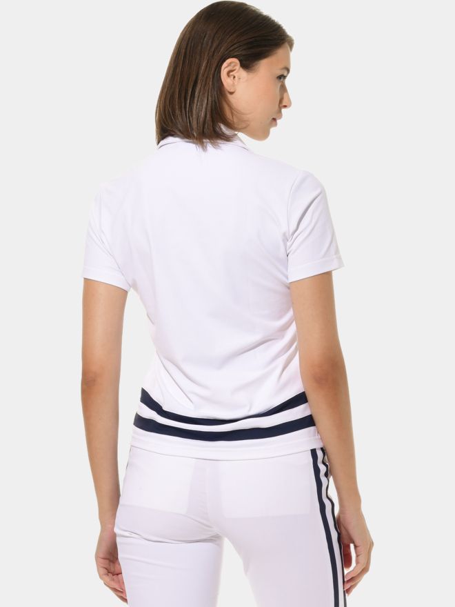 MDC Halbarm Polo weiß