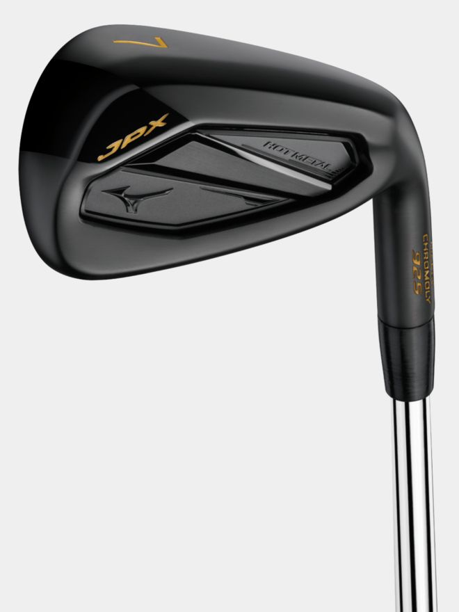 Mizuno Limited Edition JPX925 Hot Metal Black/Gold Eisen mit Stahlschäften Stahl, Regular
