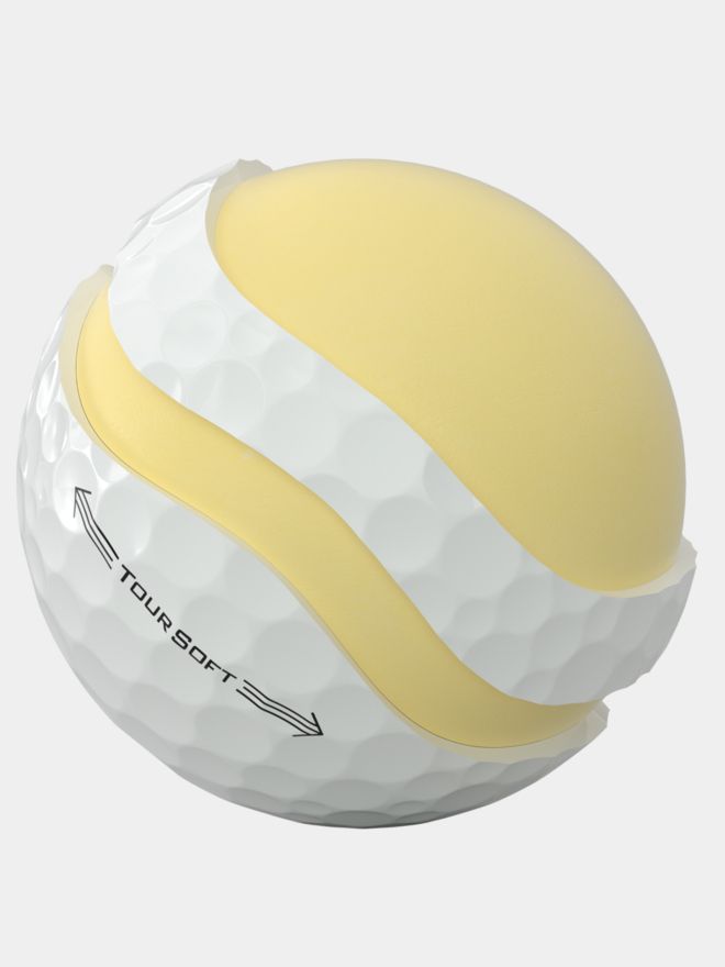 Titleist Tour Soft bílá