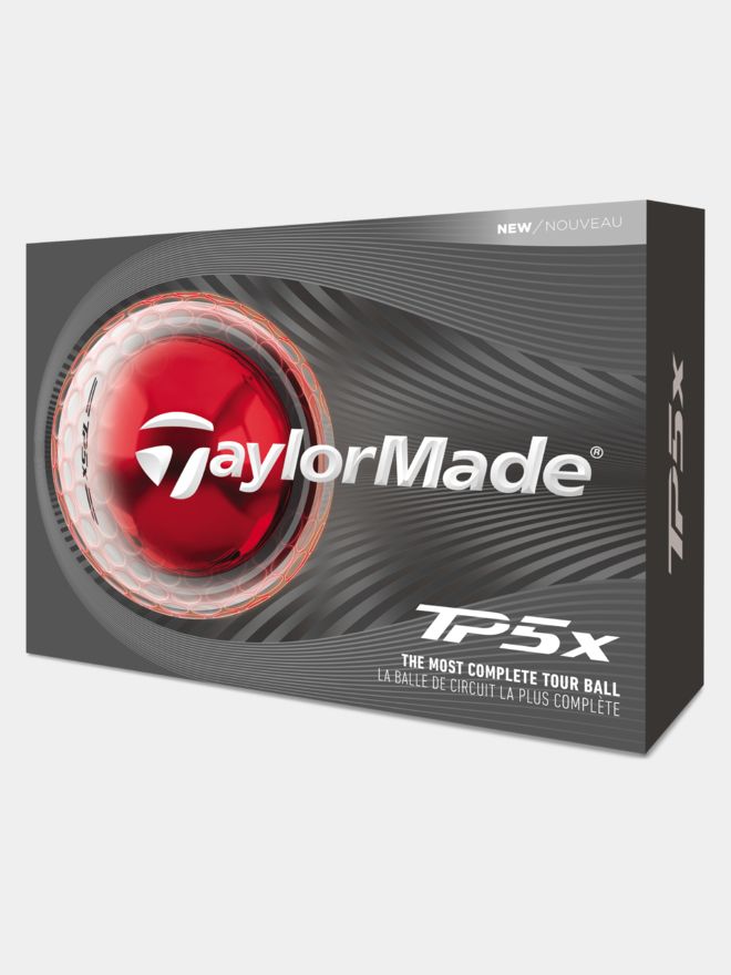TaylorMade TP5x Golfbälle weiß