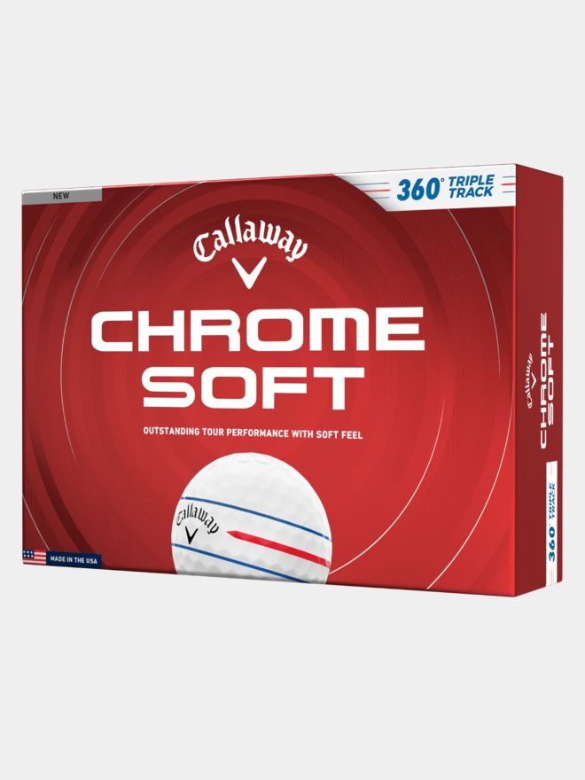 Callaway Chrome Soft 360 Triple Track white