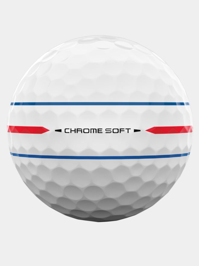 Callaway Chrome Soft 360 Triple Track white