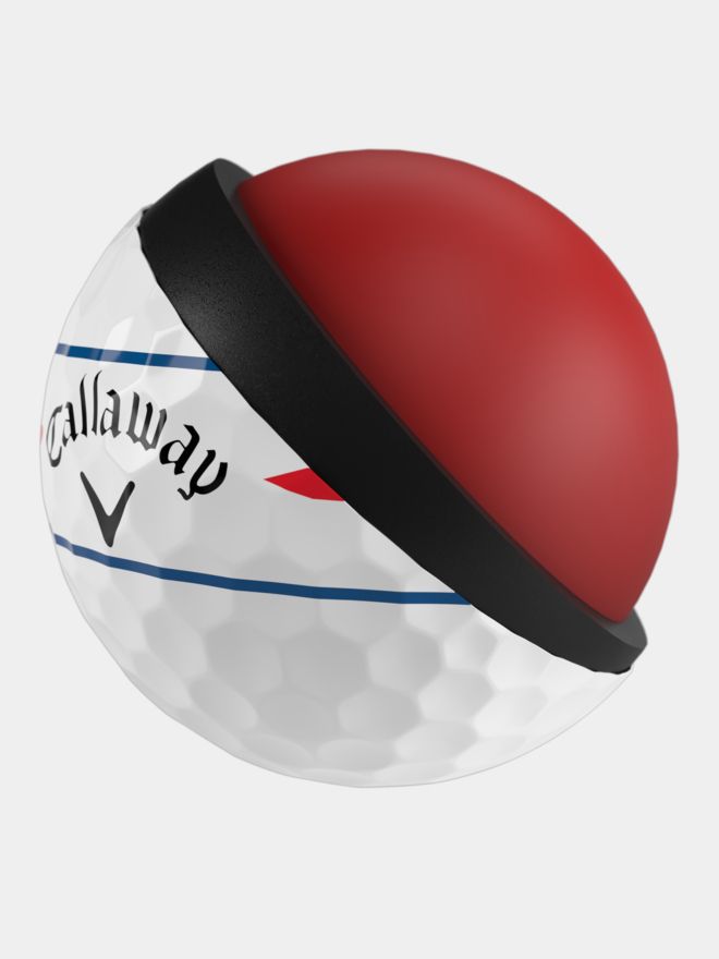 Callaway Chrome Soft 360 Triple Track white