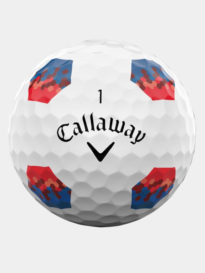 Callaway Chrome Soft TruTrack Golfbälle weiß