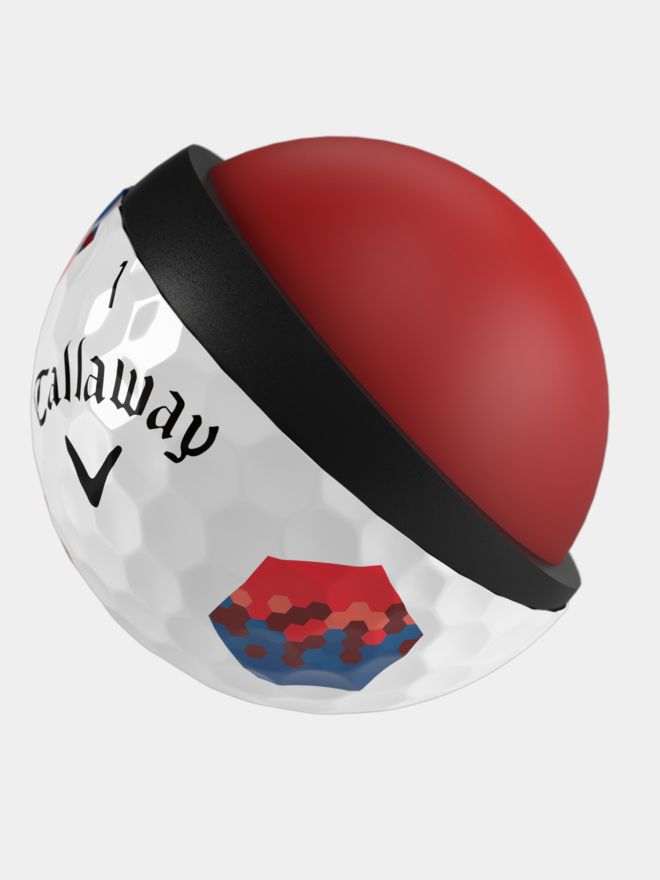 Callaway Chrome Soft TruTrack Golfbälle weiß