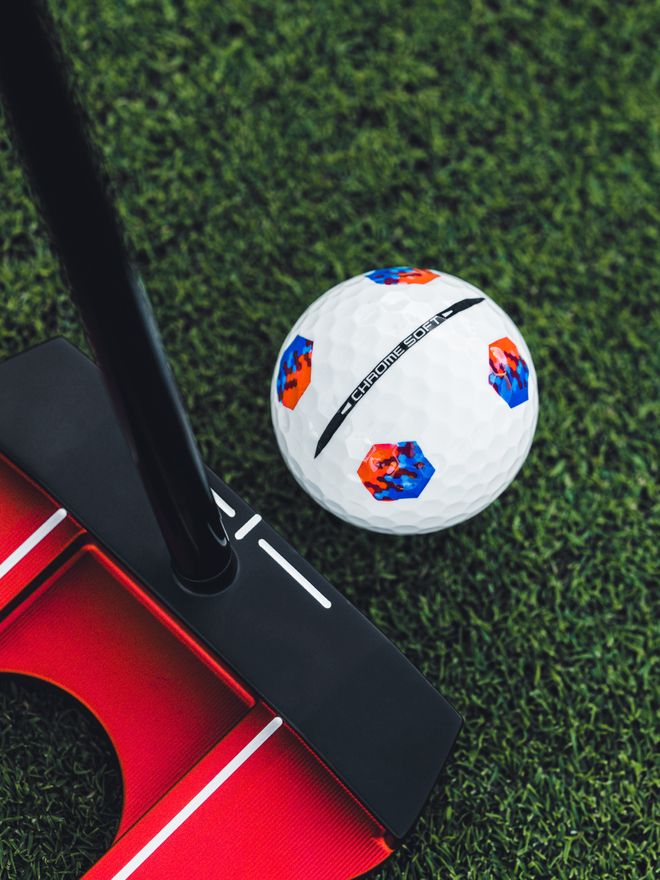 Callaway Chrome Soft TruTrack Golfbälle weiß