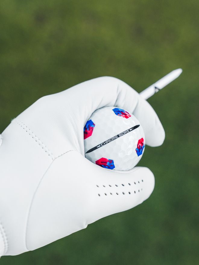 Callaway Chrome Soft TruTrack Golfbälle weiß