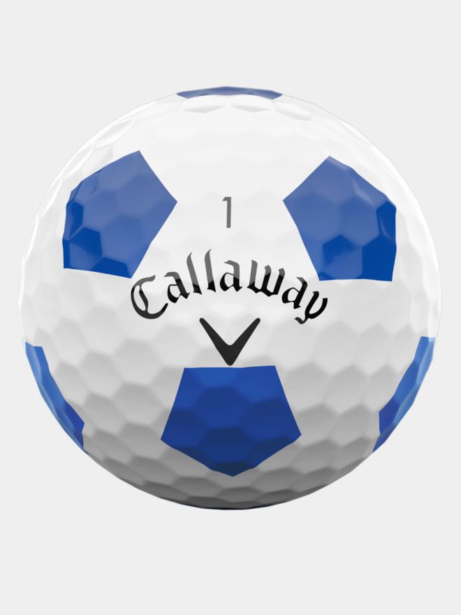 Callaway E•R•C Soft Truvis Blue Golfbälle weiß