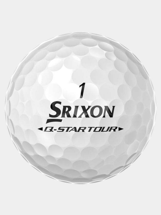 Srixon Q-Star Tour Divide Golfbälle weiß