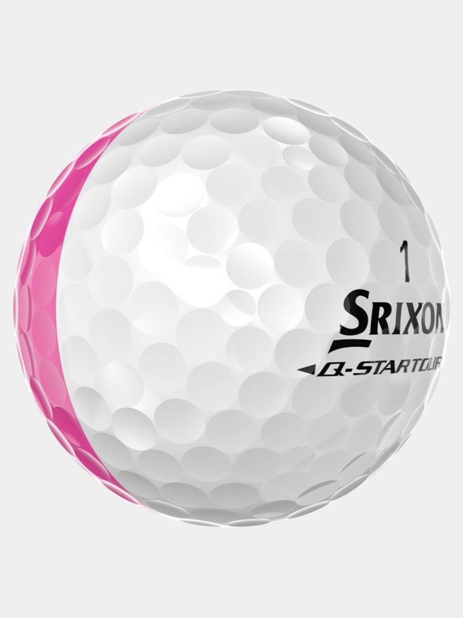 Srixon Q-Star Tour Divide Golfbälle weiß