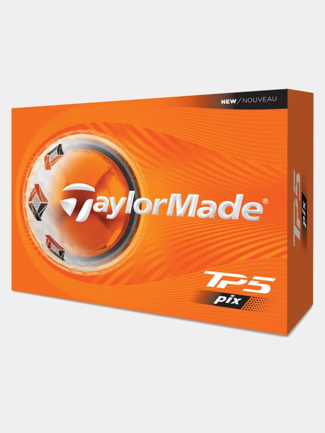 TaylorMade TP5 Pix Golfbälle weiß