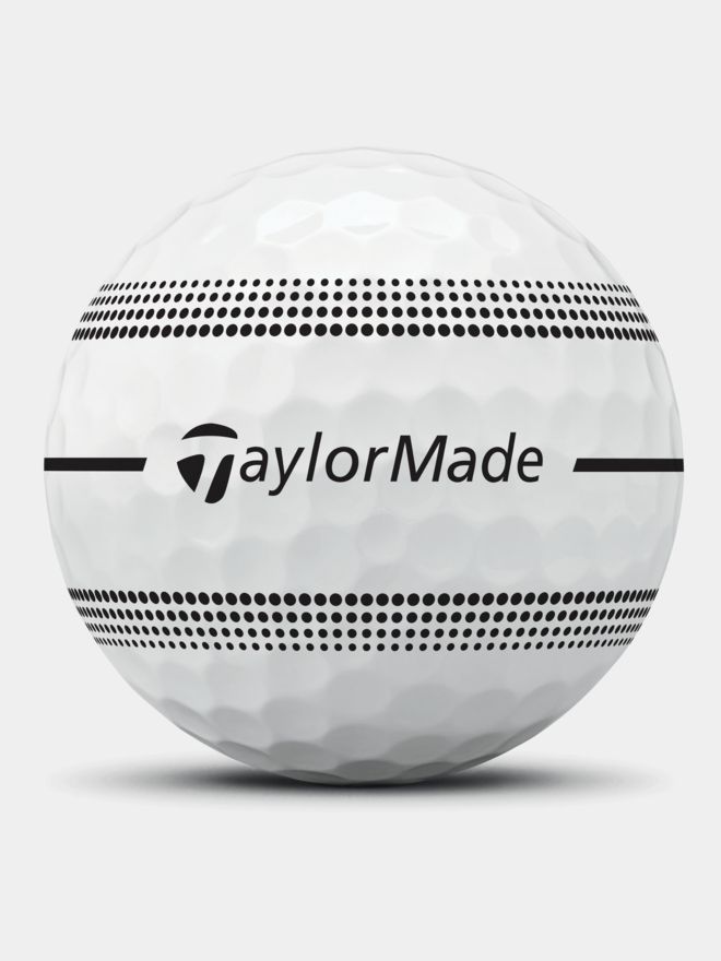 TaylorMade Tour Response Stripe Golfbälle weiß