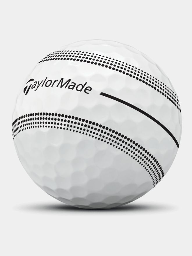 TaylorMade Tour Response Stripe Golfbälle weiß