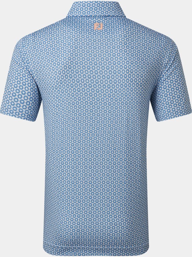 FootJoy Polokošile s polovičním rukávem Vegas Marker Lisle modrá