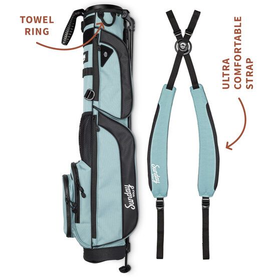 Sunday Golf The Loma XL Standbag světle modrá