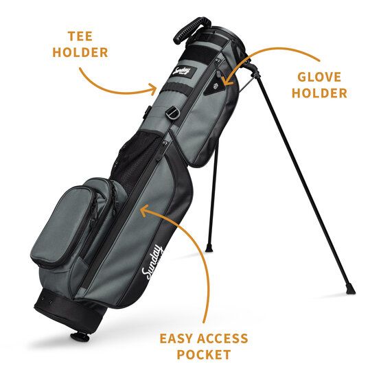 Sunday Golf The Loma XL Standbag zelená