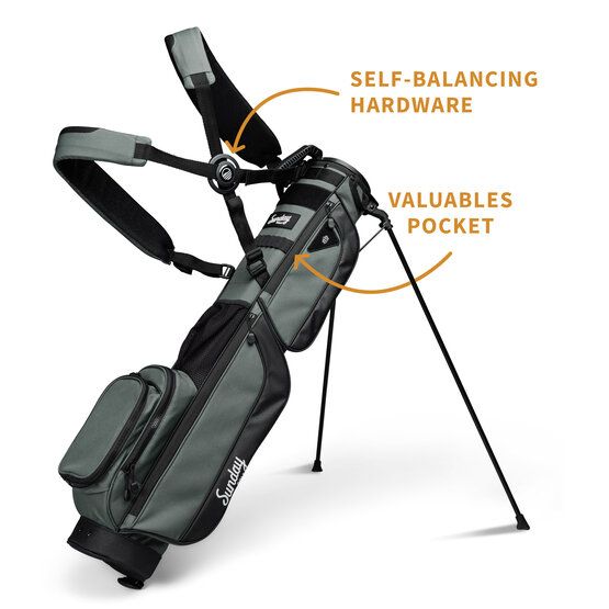 Sunday Golf The Loma XL Standbag zelená